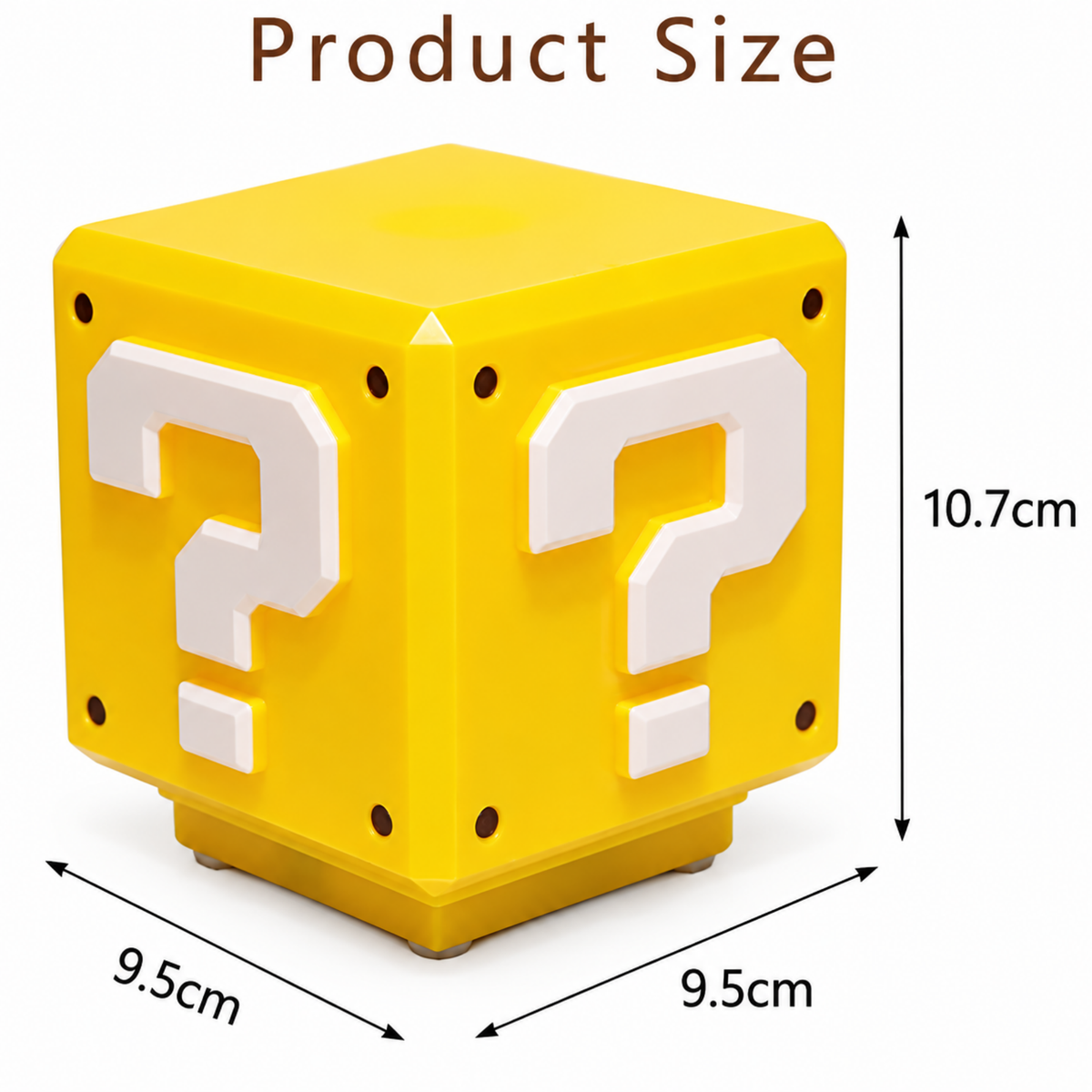 Game-Inspired Question Block Night Light