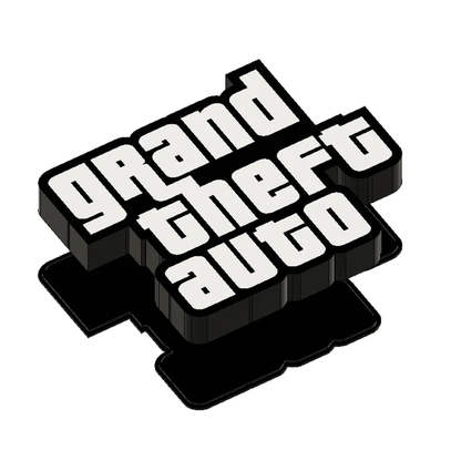 Grand Theft Auto Inspired LED Sign Light
