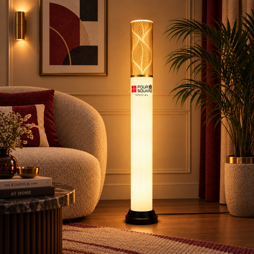 Four Square Special Golden Lamp