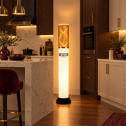 Four Square Special Golden Lamp