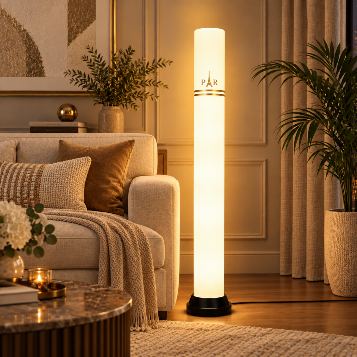 Paris Golden Lamp