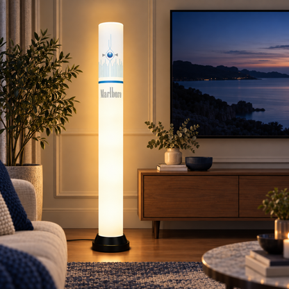 Classic ICE Burst Blue Lamp