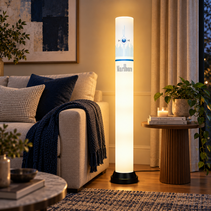 Classic ICE Burst Blue Tube Lamp - 100 cm