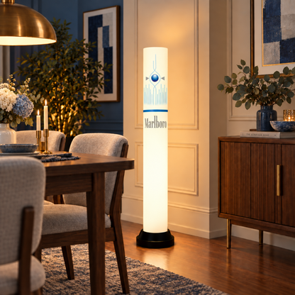 Classic ICE Burst Blue Lamp