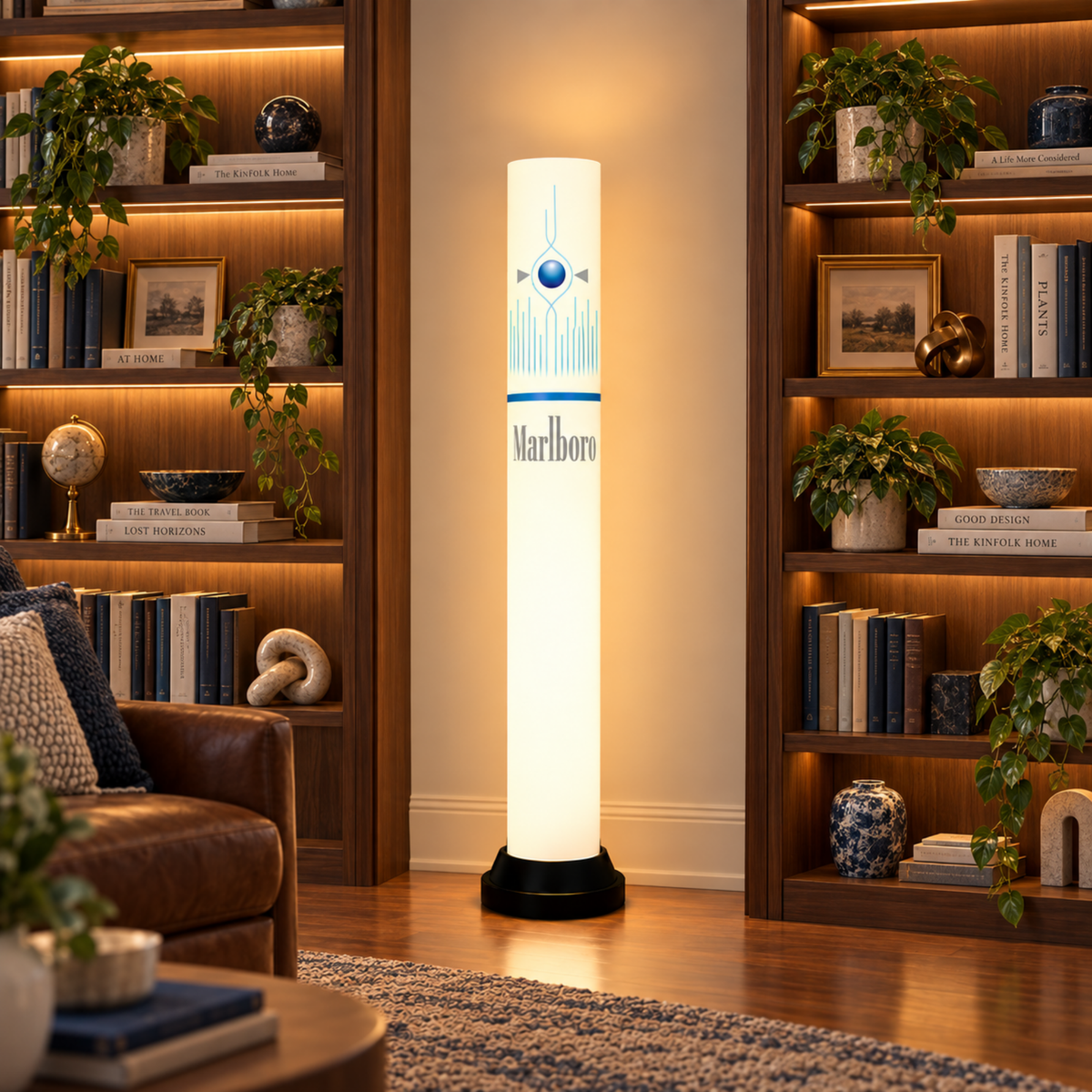Classic ICE Burst Blue Lamp