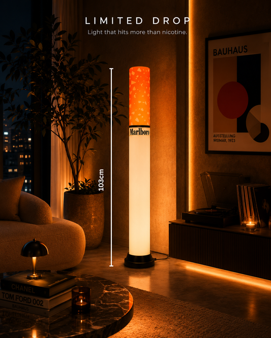 Big Marlboro Lamp - 103 CM
