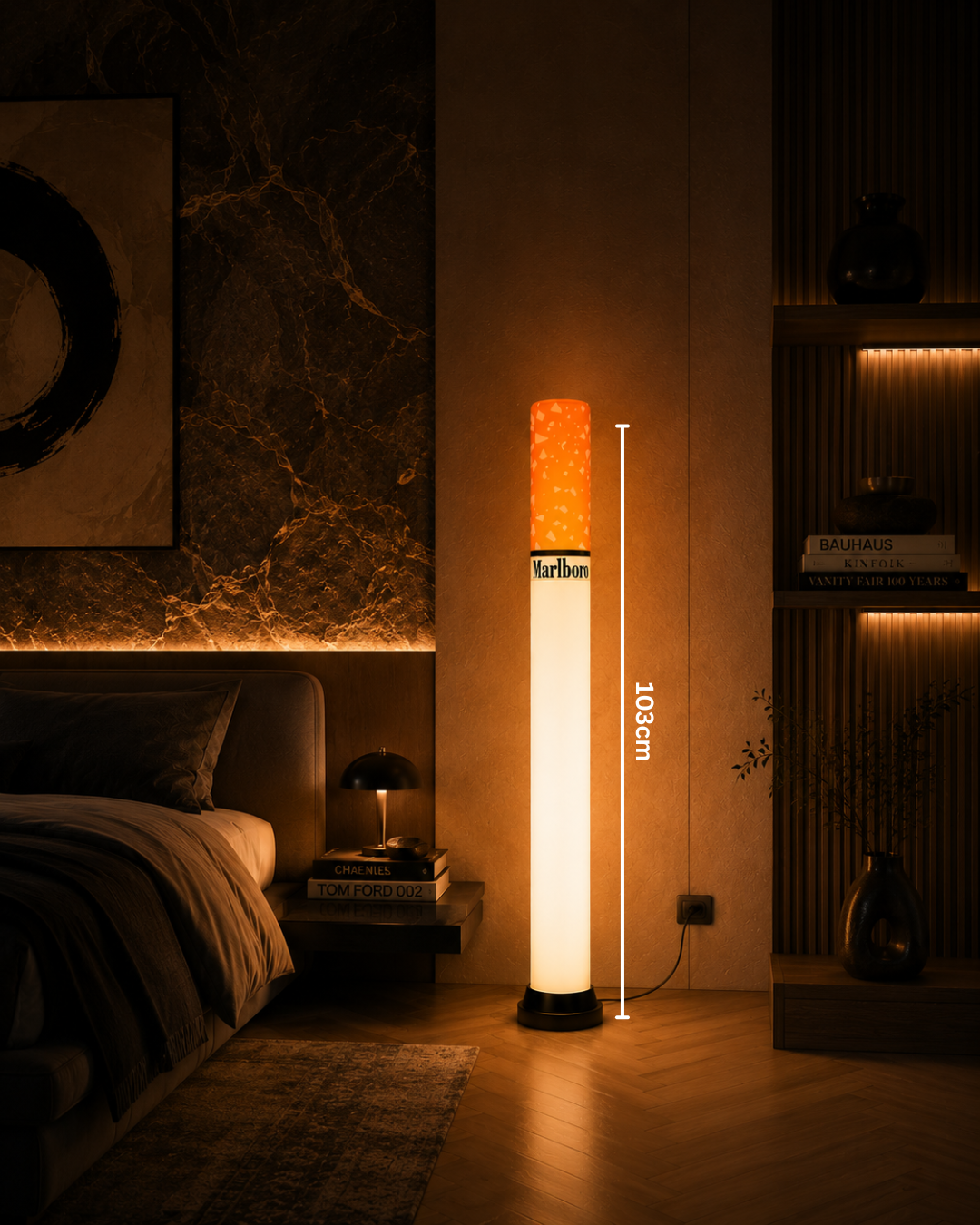 Big Marlboro Lamp - 103 CM