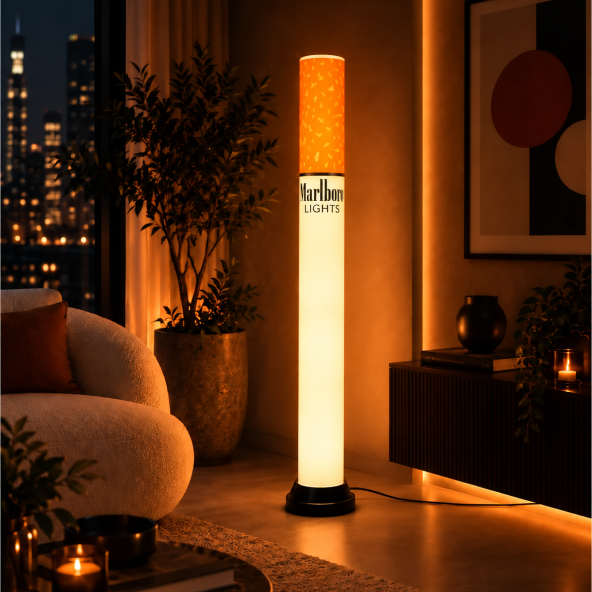 Vintage Retro Tube Lamp – 100 cm