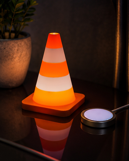 Traffic Cone Desk Lamp