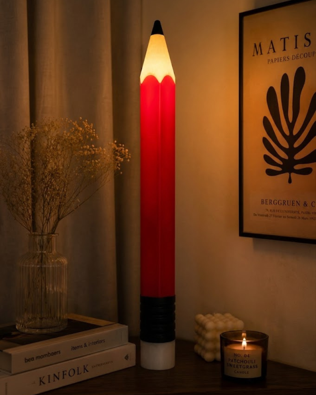 Doodle Pencil Night Lamp