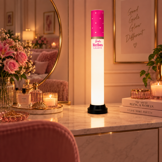 Barbie Marlboro Tube Lamp – 35 cm