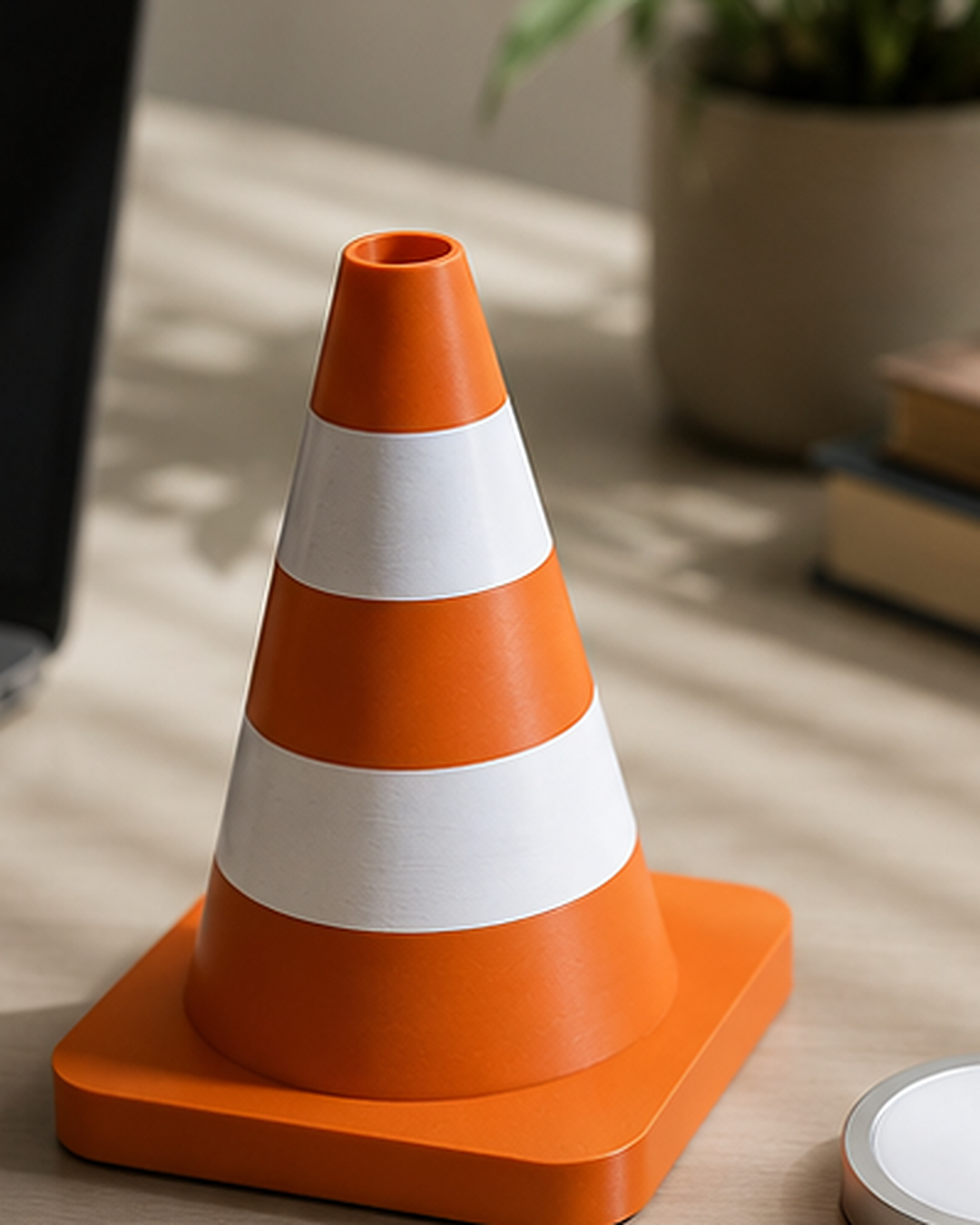 Traffic Cone Desk Lamp