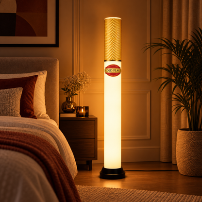 Gold Flake Golden Lamp