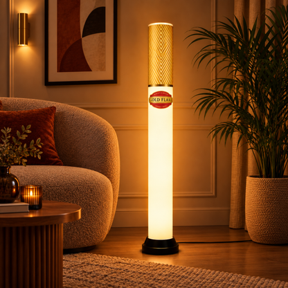Gold Flake Golden Lamp