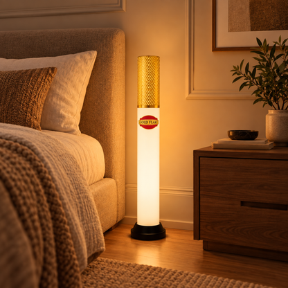 Gold Flake Golden Lamp