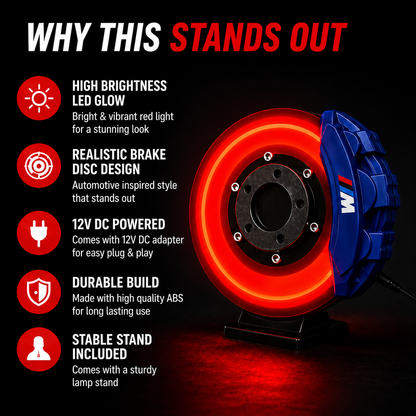 Brake Calliper Desk Lamp