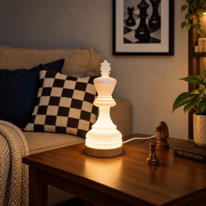 Chess King LED Table Lamp