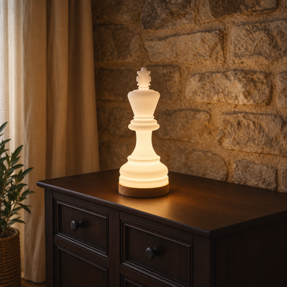Chess King LED Table Lamp
