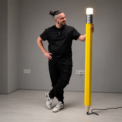 Giant Pencil Floor Lamp