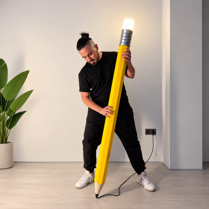 Giant Pencil Floor Lamp