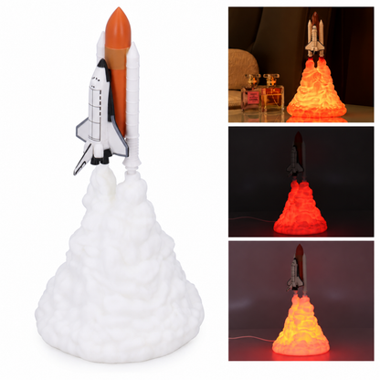 3D Printed Rocket Night Light