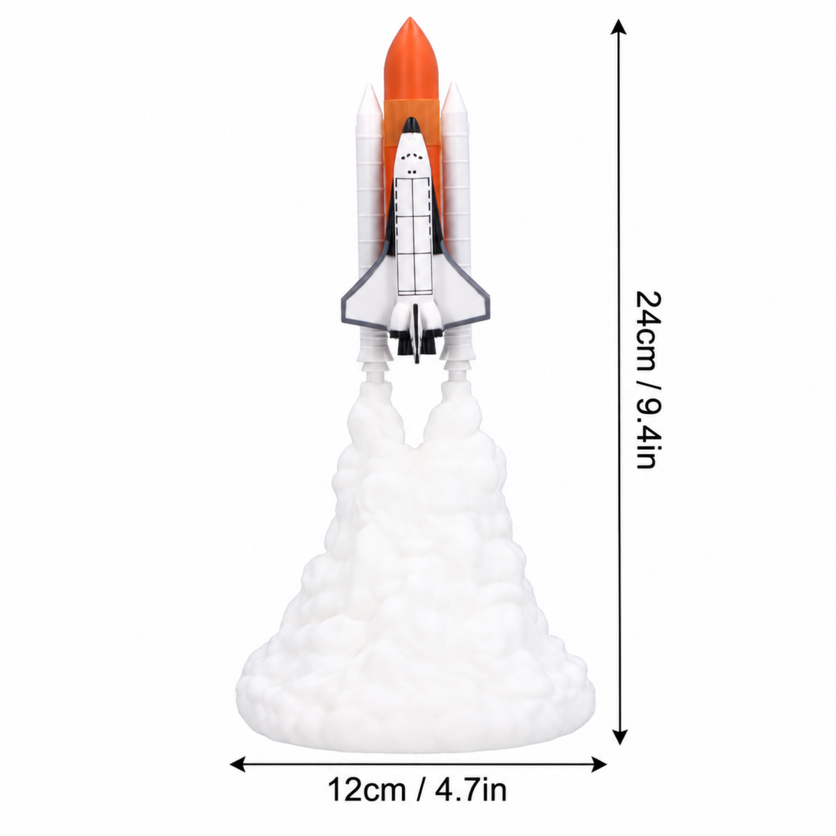 3D Printed Rocket Night Light