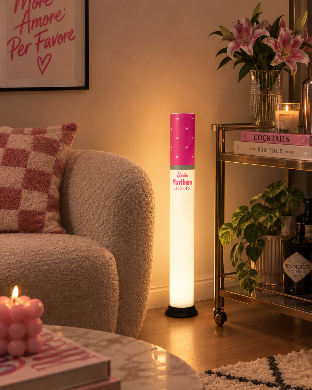 Miss Marlboro Lamp
