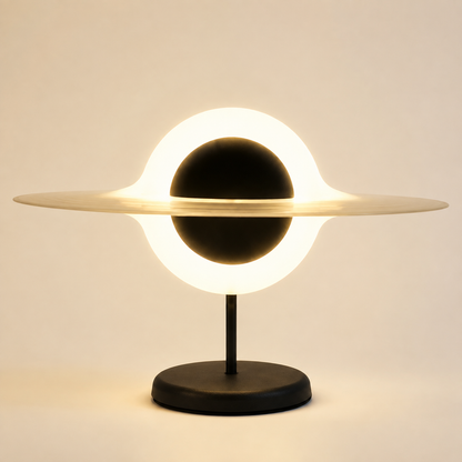 Cosmic Black Hole Illusion Night Light